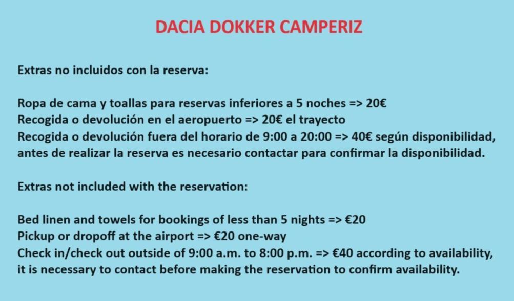 Hotel Dacia Dokker Camperiz à Palma Extérieur photo
